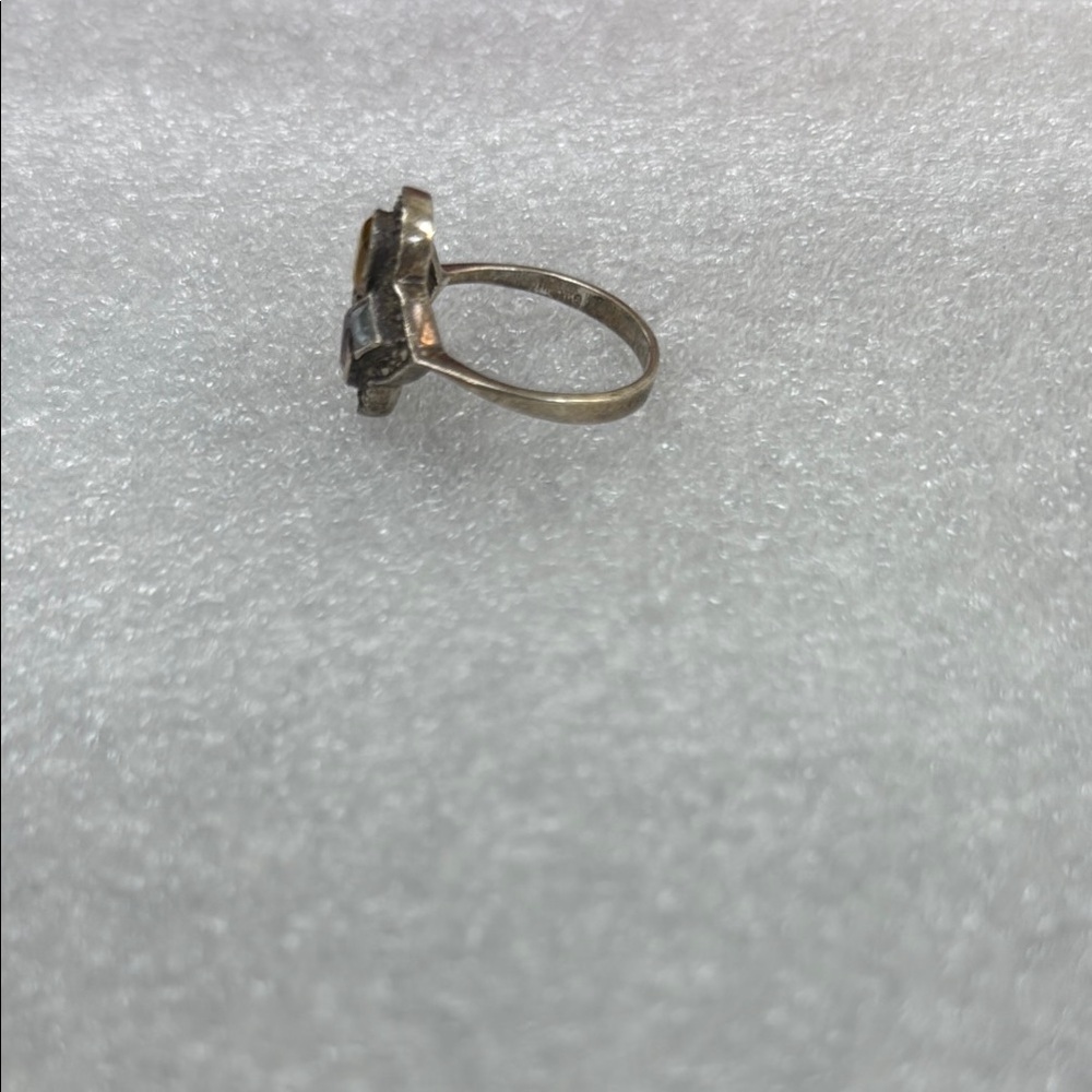 Sterling Silver Multi-Stone Silver Ring - image 2